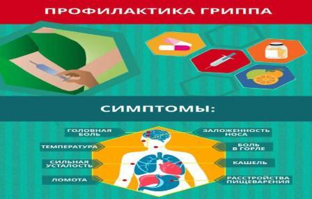 Памятка по профилактике гриппа и ОРВИ