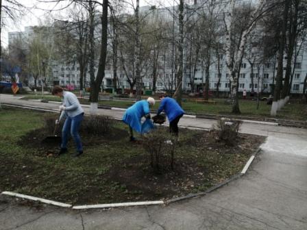 Субботник в "Солнечном"